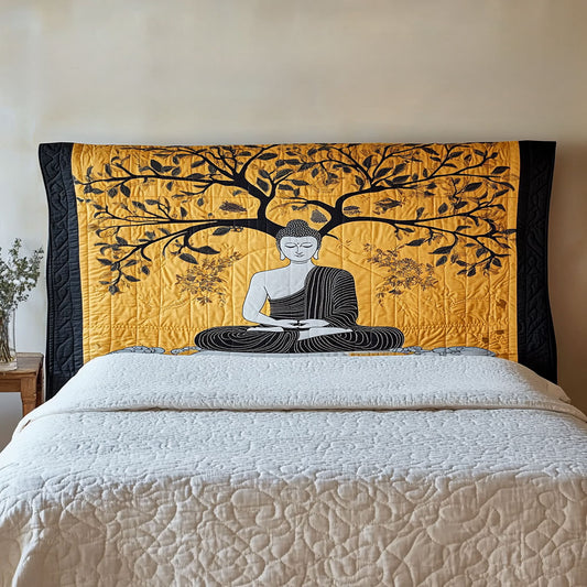 Still Buddha WN3012045CL Quilted Headboard Slipcover
