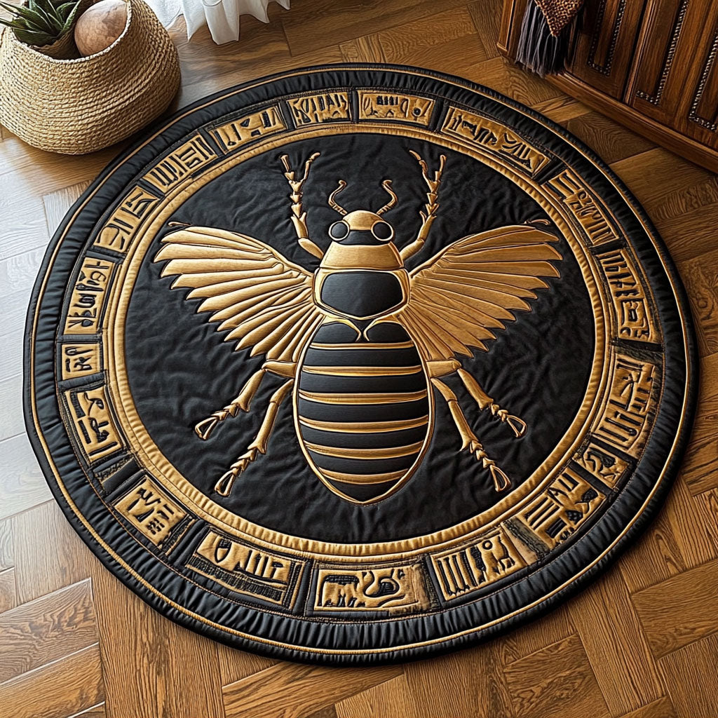 Wings Of Eternity WY3007051CL Quilted Round Mat