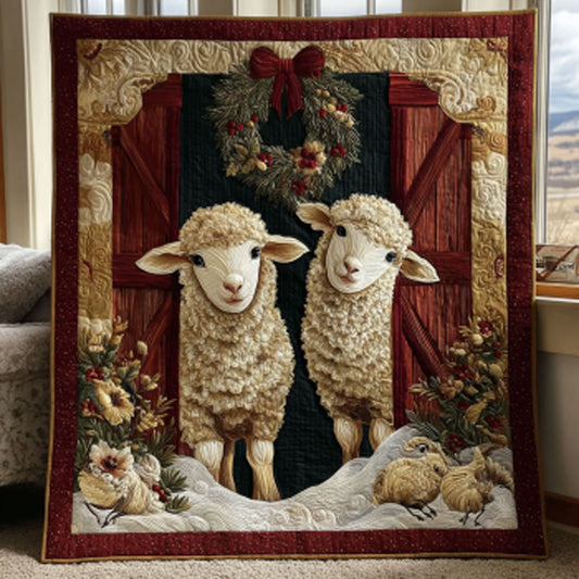 Christmas Sheep KL1911011CL Quilt