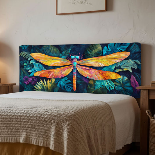 Leafside Dragonfly WJ1212023CL Quilted Headboard Slipcover