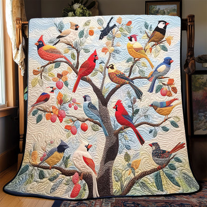 Bird Tree WX2401003CL Quilt
