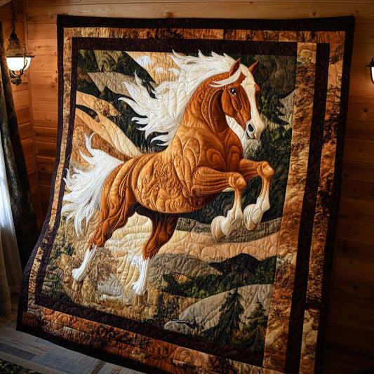 Galloping Horse WJ3107022CL Quilt