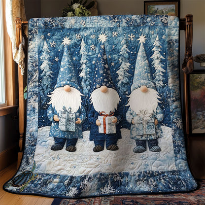 Winter Gnome Trio WN0512067CL Quilt