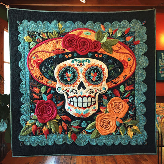 Flor De Calavera WJ0608012CL Quilt