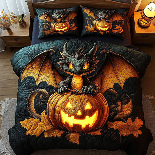 Pumpkin Flame WY2907062CL Duvet Cover Set
