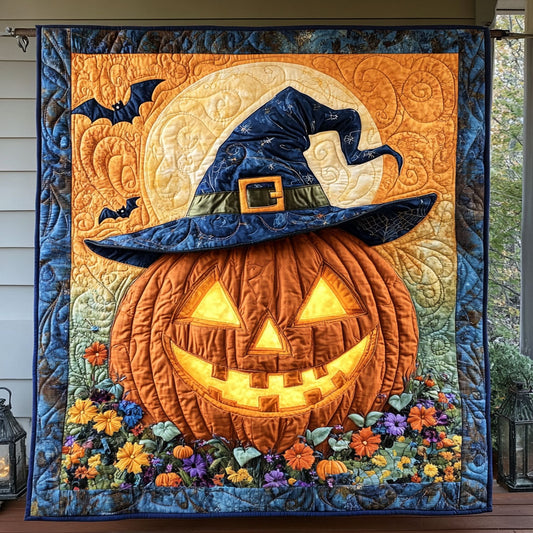 Halloween Glowing Smile WY1508093CL Quilt