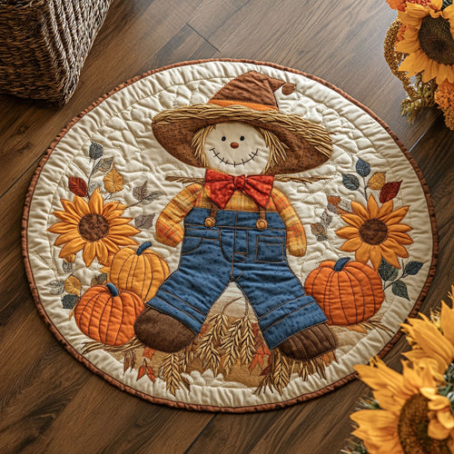 Autumn Harvest CP1806008CL Quilted Round Mat