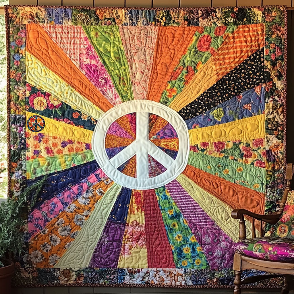 Radiant Peace WJ2412013CL Quilt