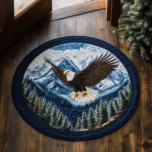 Eagle Mountain WX2005017CL Quilted Round Mat