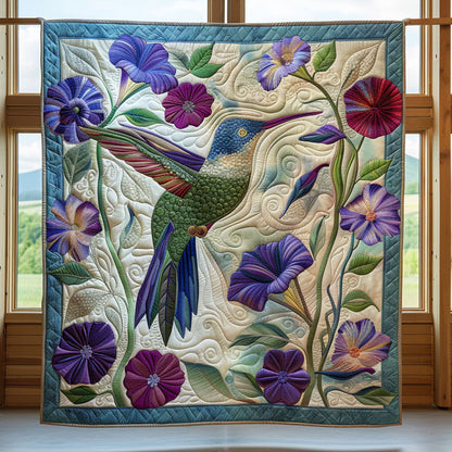 Hummingbird Petal Spirit CW0210028CL Quilt