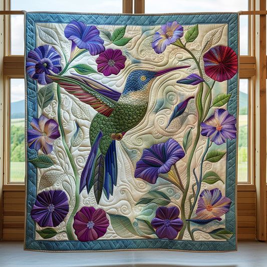 Hummingbird Petal Spirit CW0210028CL Quilt