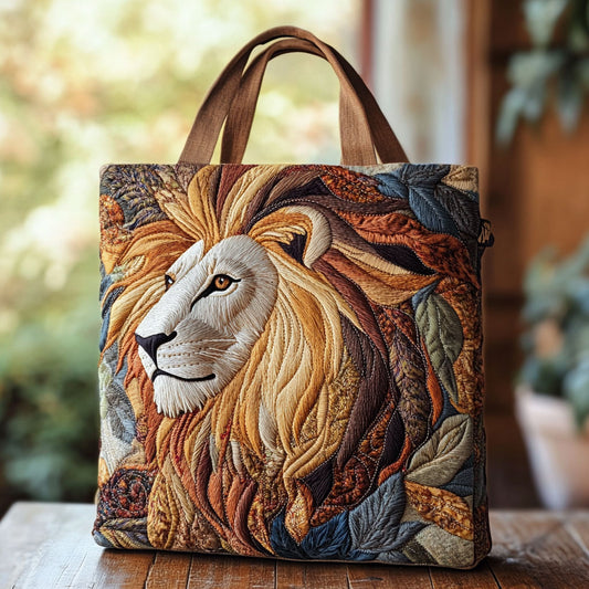 Majestic Lion CW1001009CL Quilted Tote Bag