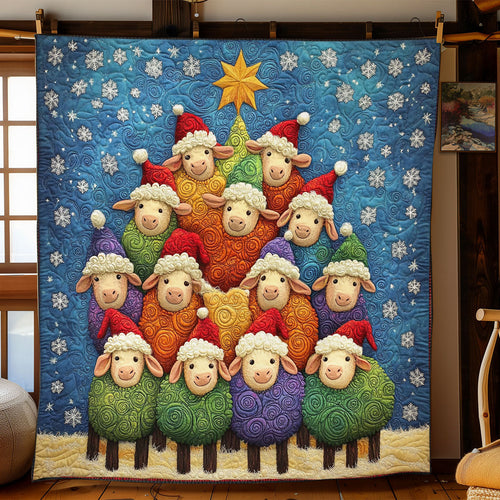 Merry Sheep CP1811017CL Quilt