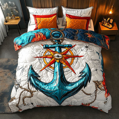 Ocean Anchor WN2308071CL Duvet Cover Set