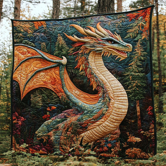 Dragon In The Forest WJ2404001CL Quilt