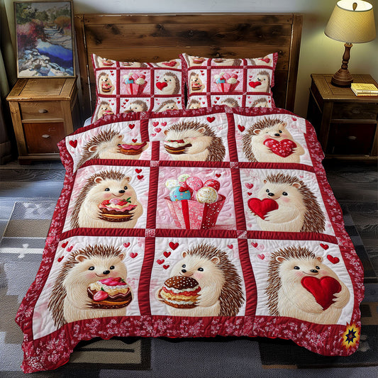 Sweet Heart Hedgehog WY0612074CL Duvet Cover Set