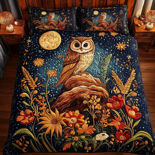 Miracle Night Of Owl WY1801023CL Duvet Cover Set