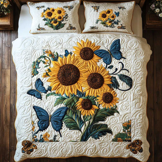 Sunflower Mornach Butterfly WP1601010CL Duvet Cover Set