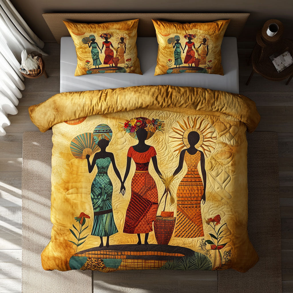 Spirit Dance African Woman WN2111017CL Duvet Cover Set