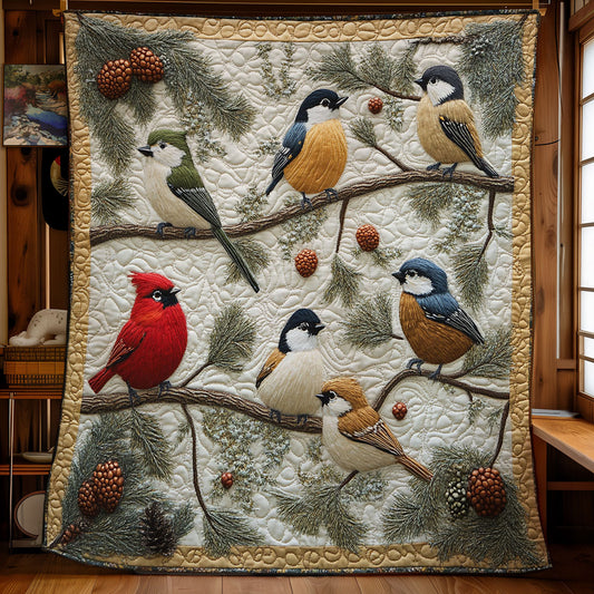 Garden of Bird CW2607027CL Quilt