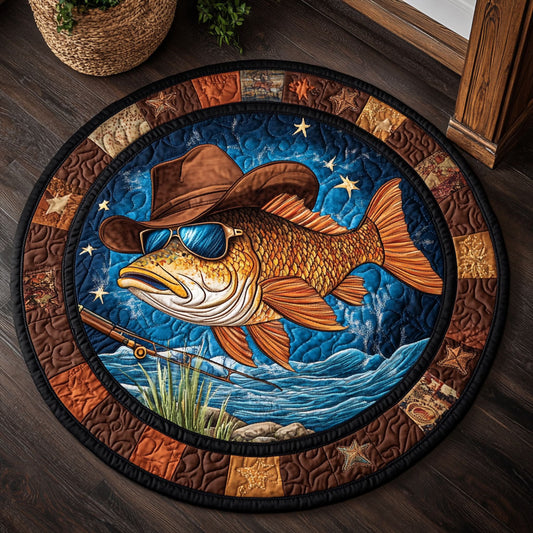 Hooked on Comfort CM2605043CL Quilted Round Mat
