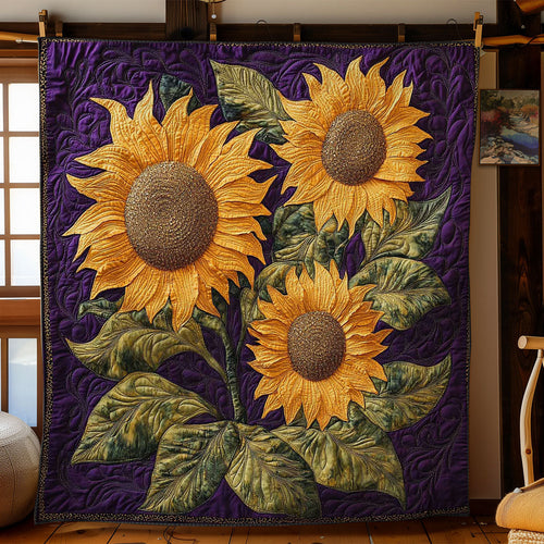 Sunflower Serenity WN1703070CL Quilt