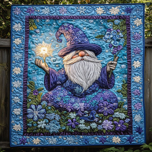 Floral Gnome WN2208043CL Quilt