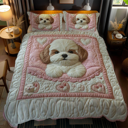 Shih Tzu Love WN1911054CL Duvet Cover Set
