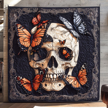 Starlight Skull Butterfly WN2309098CL Quilt