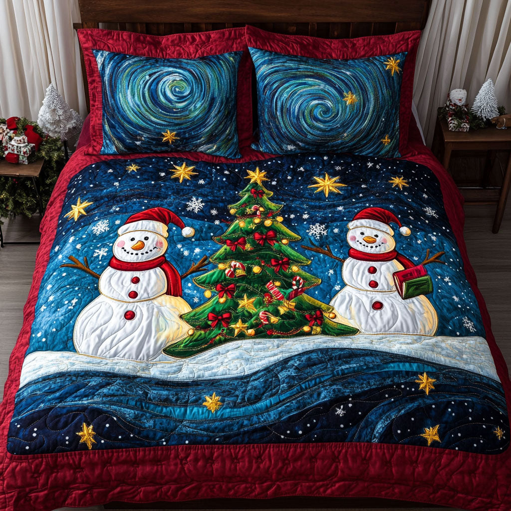 Merry Snowman CW0511061CL Duvet Cover Set