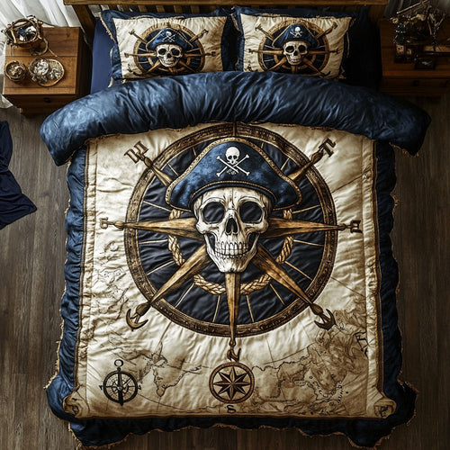 Pirate Skull CP0609075CL Duvet Cover Set