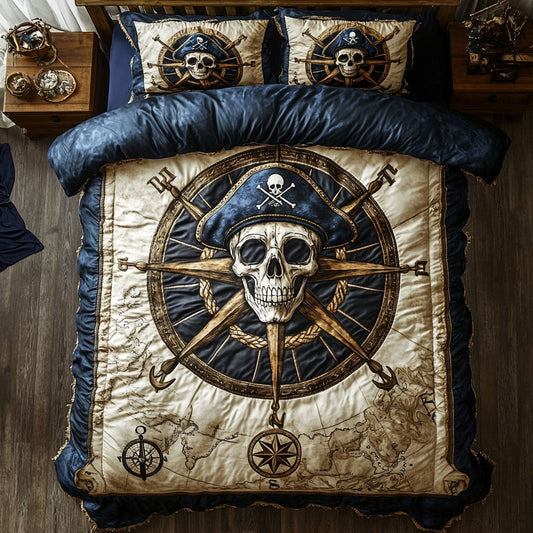 Pirate Skull CP0609075CL Duvet Cover Set