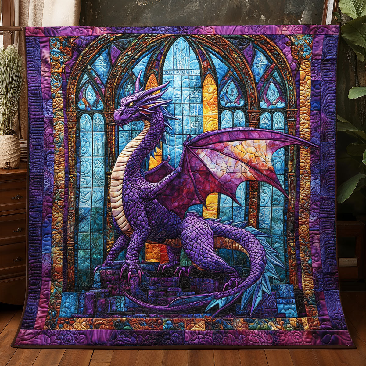 Majestic Dragon WX0805025CL Quilt
