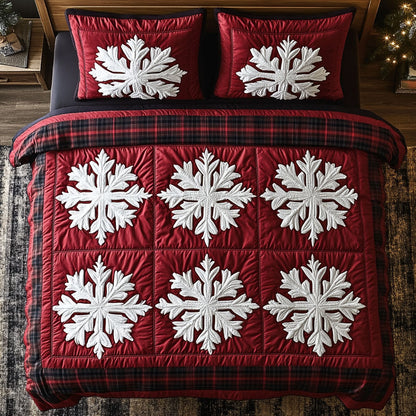 Midnight Snowflake Glow WN1107041CL Duvet Cover Set