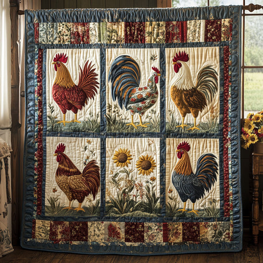 The Crowned Courtiers WY2708029CL Quilt