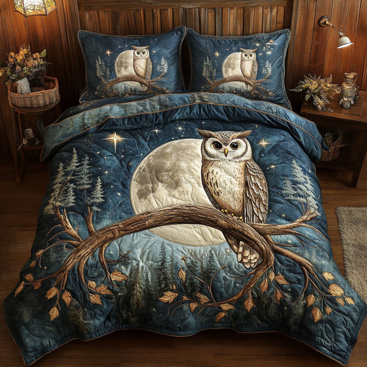 Midnight Owl CW2406031CL Duvet Cover Set