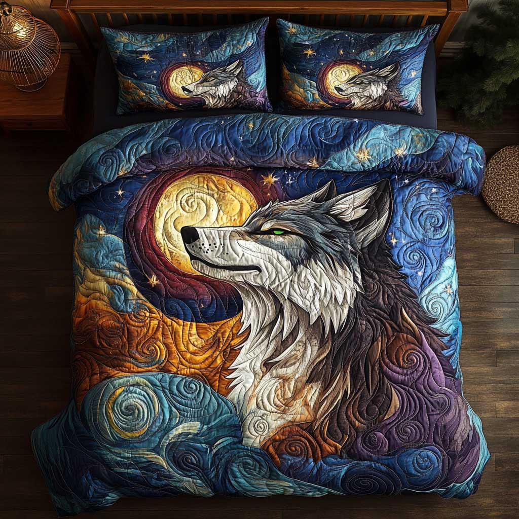 Mystical Wolf CQ1405010CL Duvet Cover Set