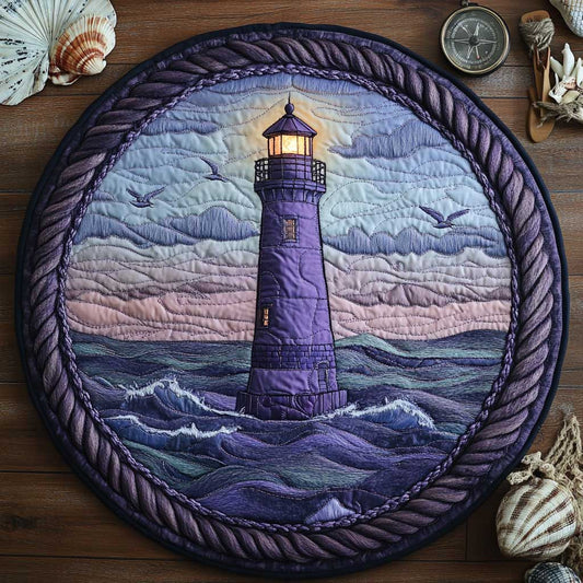 Lighthouse Horizon WN0404013CL Quilted Round Mat
