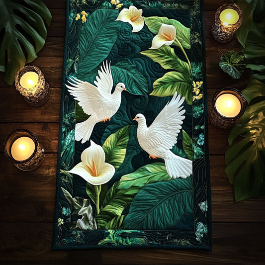 Petals and Wings CM1505009CL Quilted Table Runner