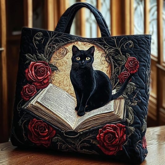 Mysti Cat XR0110006CL Quilted Tote Bag
