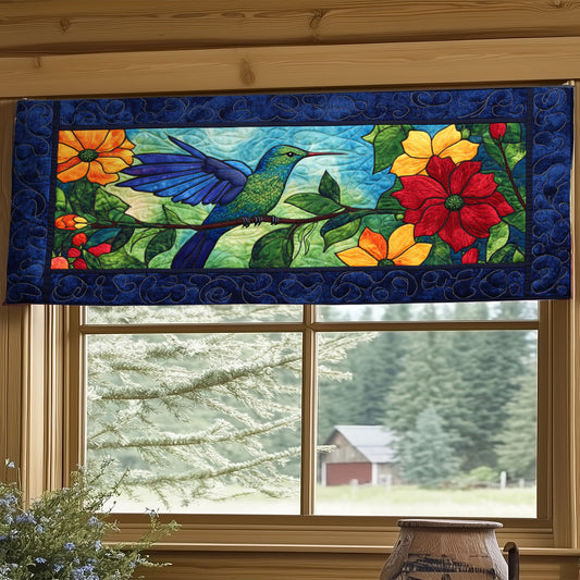 Colorburst Nectar WY1407008CL Quilted Valance