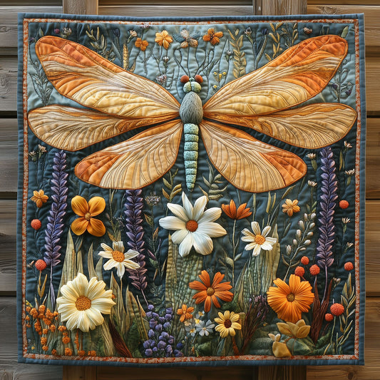 Vibrant Dragonfly XK0310001CL Quilt