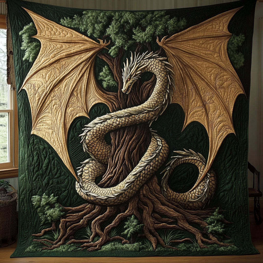 Dragon Of The Roots WY0307032CL Quilt