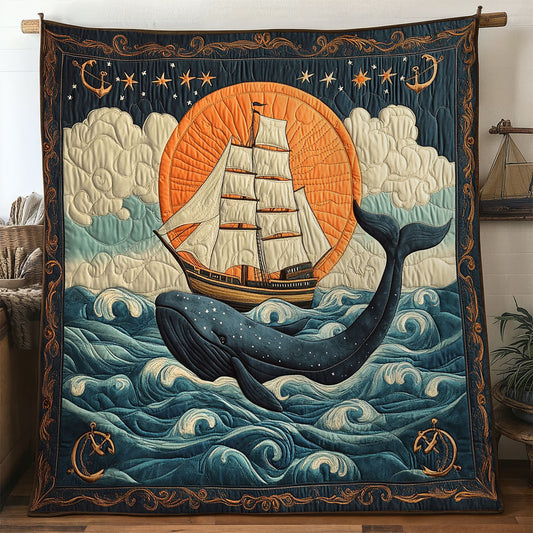 Whale Leap Horizon WN1607055CL Quilt