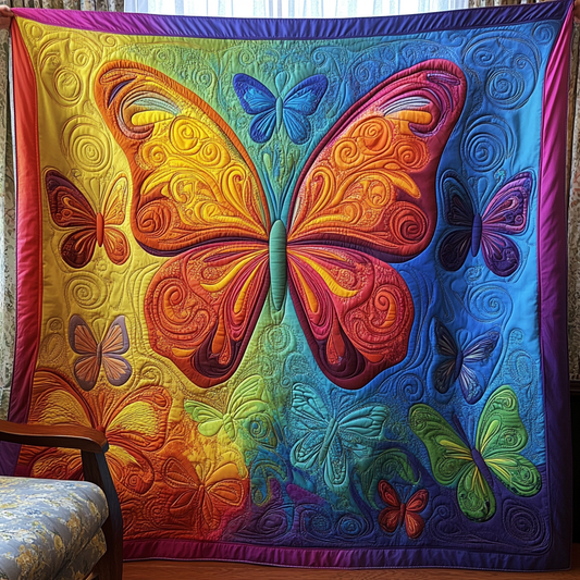 Butterfly Dreamscape YR1101050CL Quilt