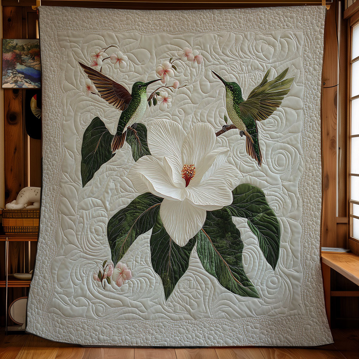 Cherry Blossom Flight WY1203017CL Quilt
