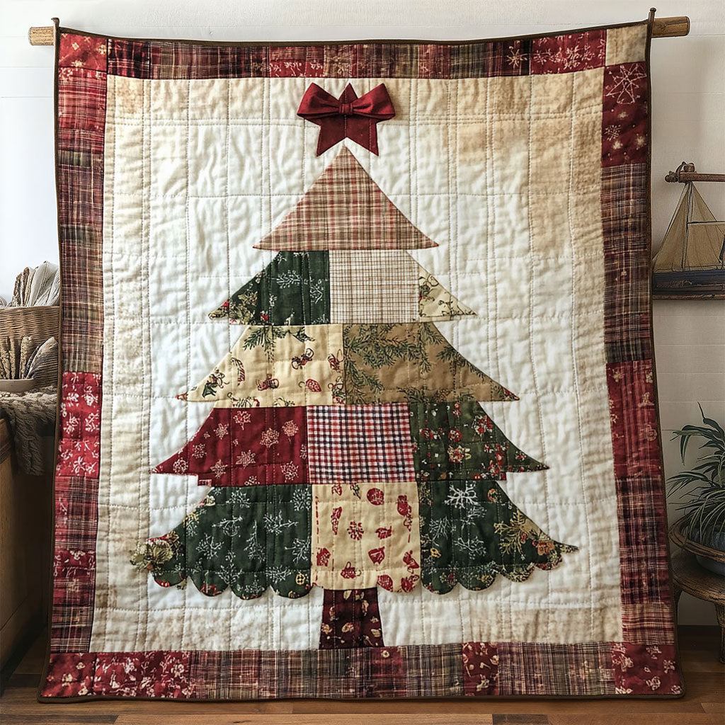 Classic Noel Christmas Tree WN1211026CL Quilt