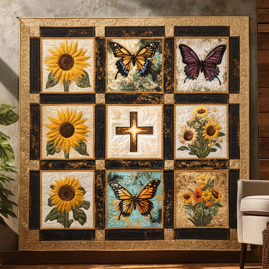 Faith Cross WN2508042CL Quilt