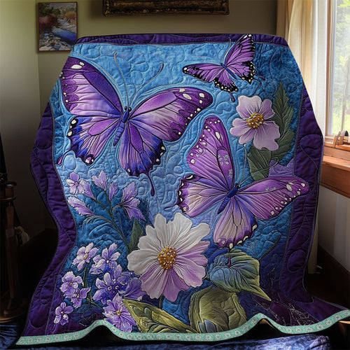 Violet Butterfly WX2012058CL Quilt