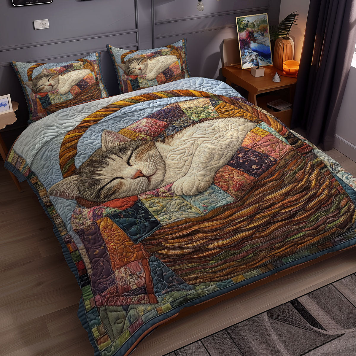 Sleeping Cat WX2211087CL Duvet Cover Set